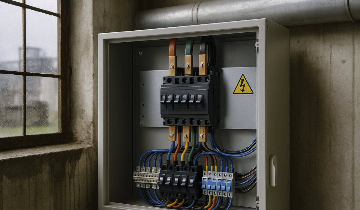 Tablero eléctrico industrial: 6 errores comunes que causan fallas eléctricas graves