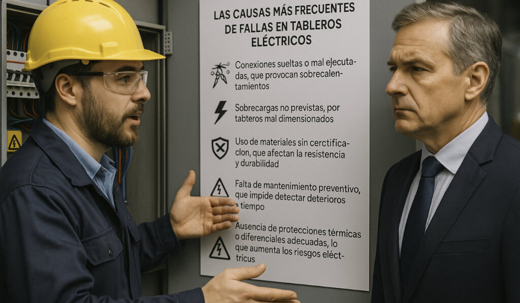 ¿Podría su tablero eléctrico ser la causa de fallas y riesgos en su producción?