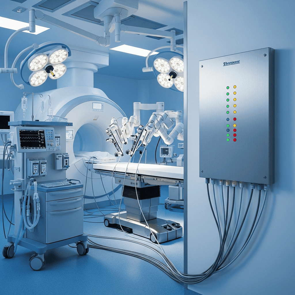 energía ininterrumpida para equipos médicos