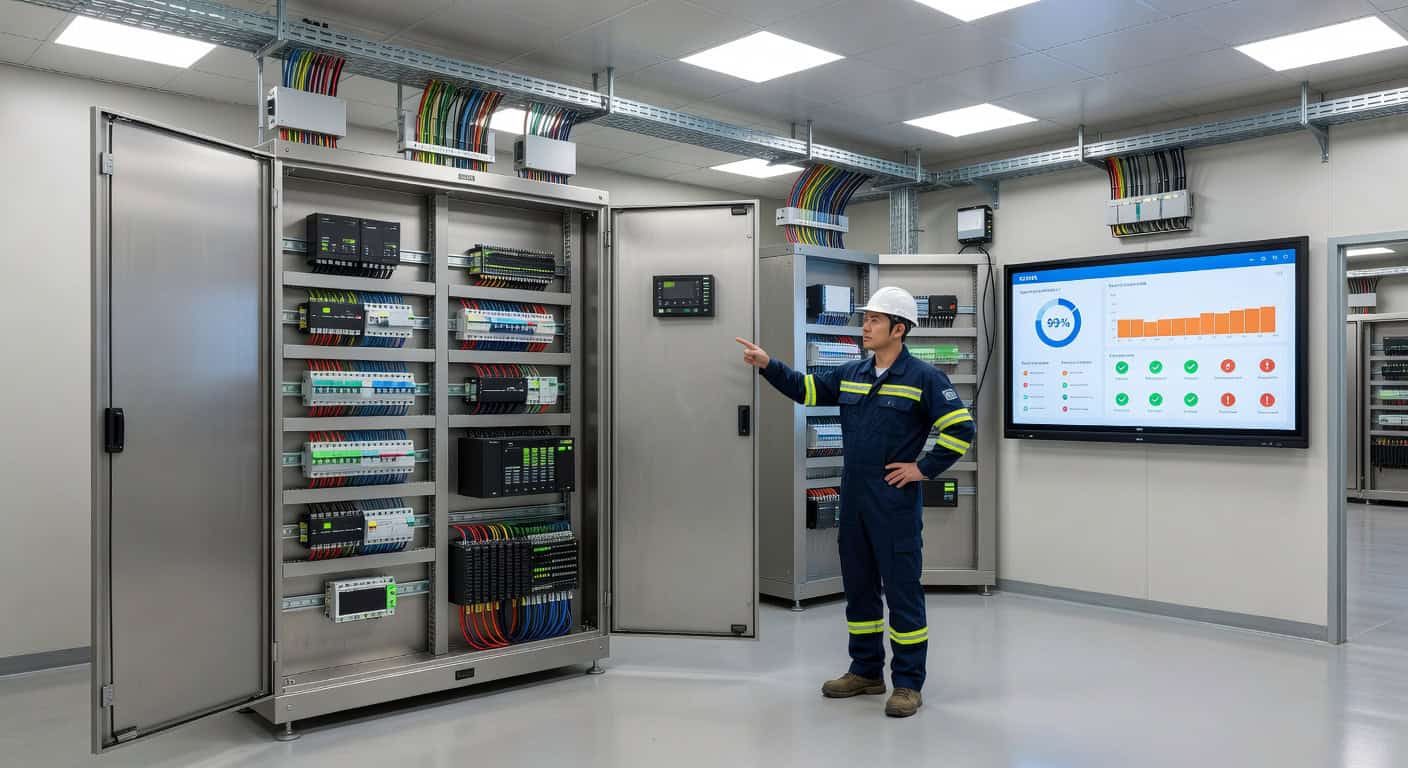 Cómo reducir las paradas no planificadas en tu planta con tableros eléctricos industrializados