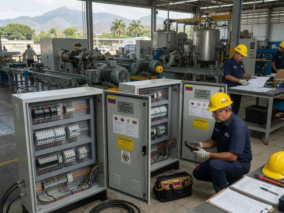 Soporte Técnico Local Venezuela: Tableros Eléctricos Certificados Evitan Paradas Pérdidas