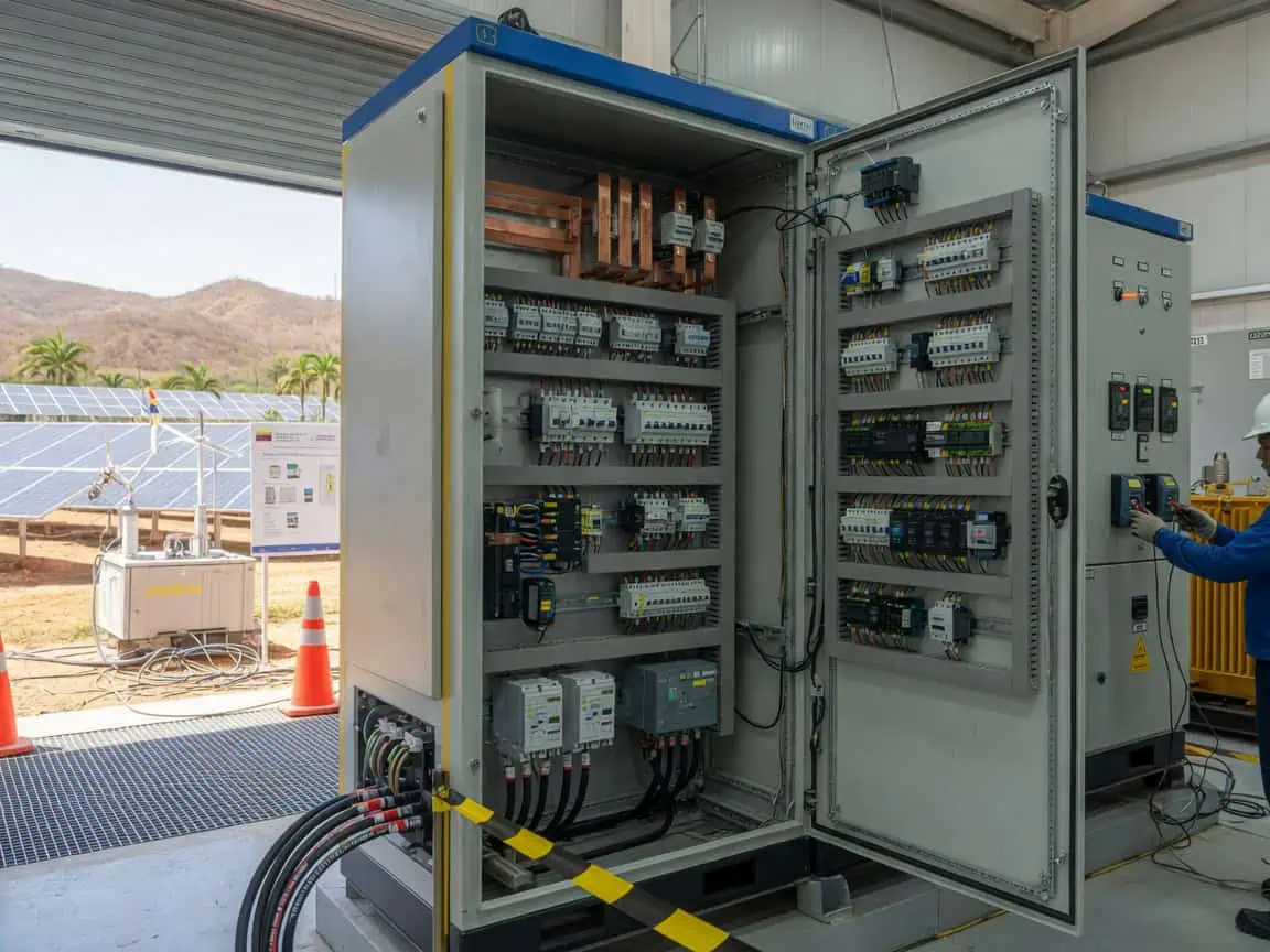 Tableros Eléctricos Industriales Certificados ANSI/IEC Plantas Proyectos Energéticos Venezuela