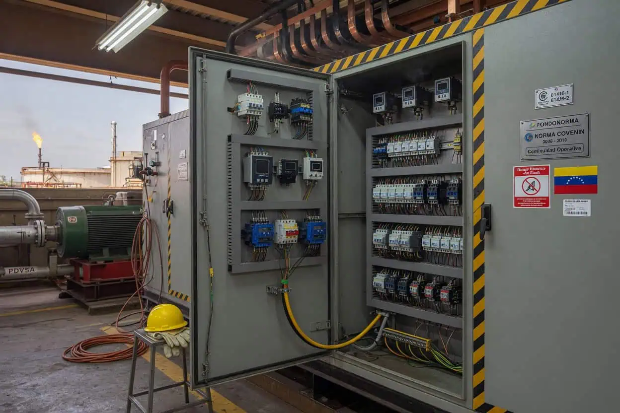 Tableros Eléctricos Industriales Venezuela: IEC, FONDONORMA Continuidad Operativa