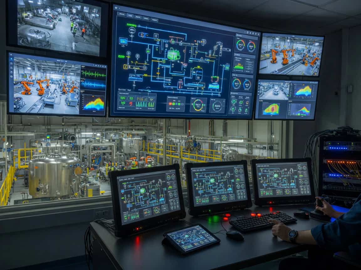 Tableros SCADA/IoT: Monitoreo 24/7 para Plantas que No Pueden Parar
