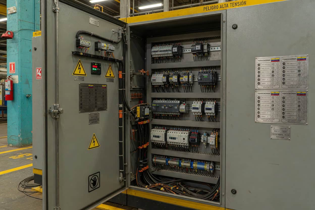 Tableros Eléctricos Industriales: Normas FONDONORMA, ISO, ANSI, IEC, NEMA para Plantas Venezuela y Latinoamérica