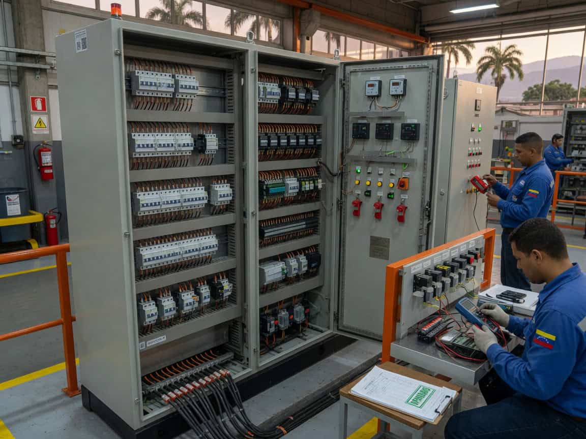 Tableros Eléctricos Industriales Venezuela: Continuidad Operativa y Cumplimiento Normativo Certificado