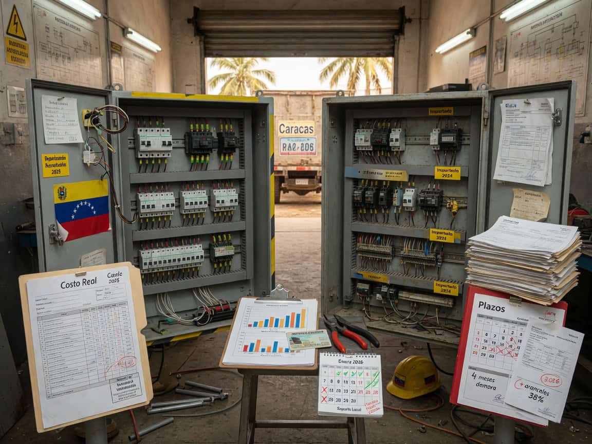 Tableros Eléctricos 2026: Fabricante Local Importados – Costo Real, Plazos Soporte Venezuela