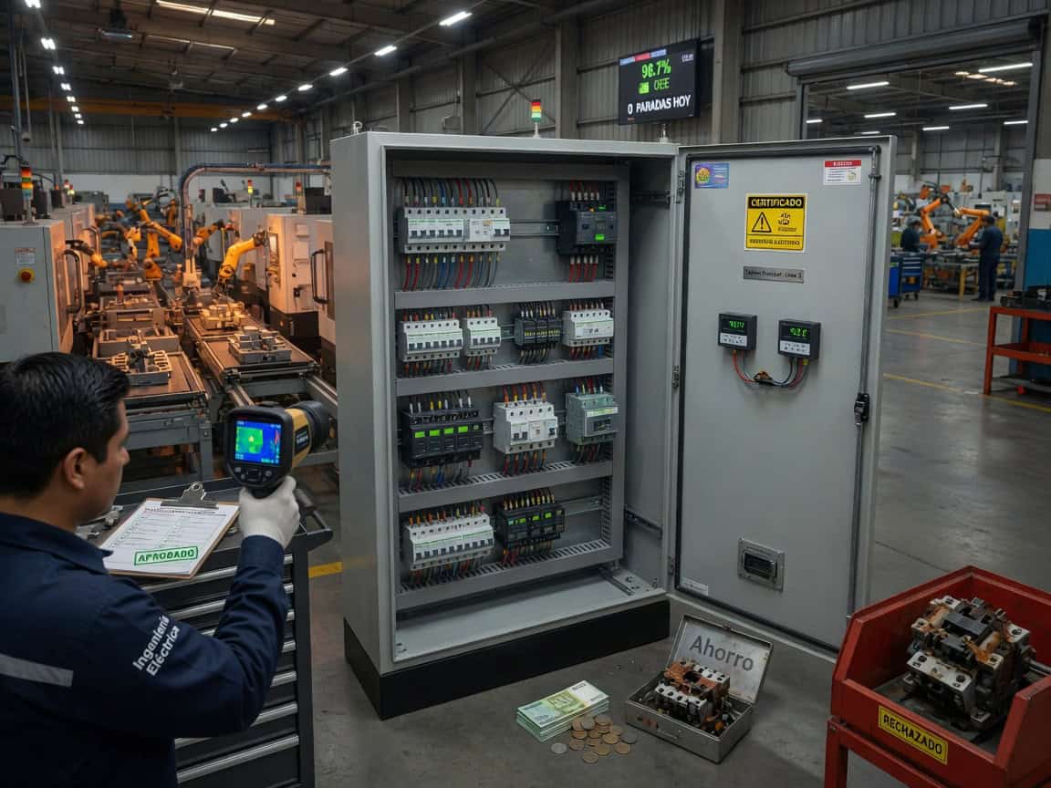 Tableros Eléctricos Industriales Certificados: Ahorra Costos Evita Paradas Planta
